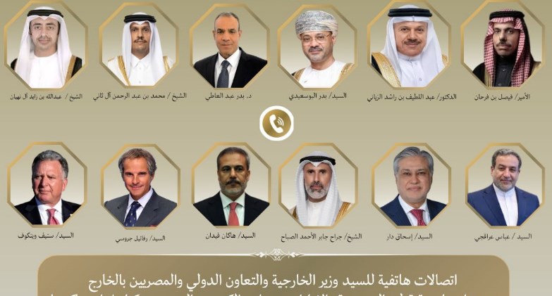 اتصالات مكثفة لوزير الخارجية لبحث تصاعد التوترات الإقليمية وجهود خفض التصعيد