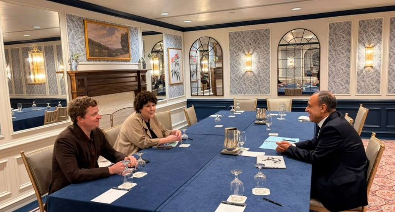 وزير الخارجية يجري حوارًا حول ركائز الشراكة الاستراتيجية بين مصر والولايات المتحدة