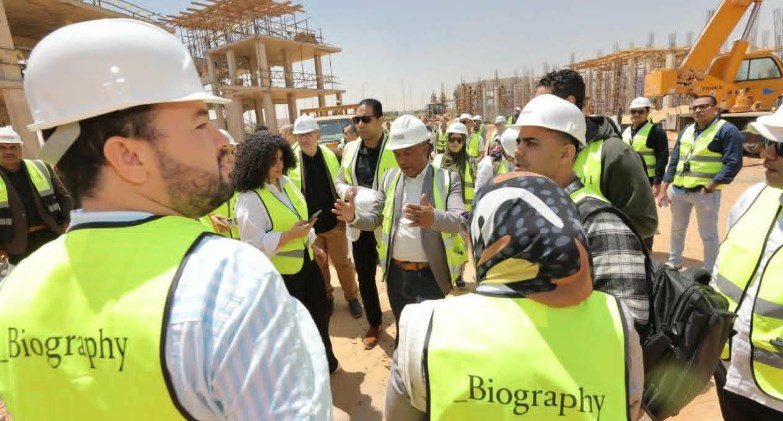 بـاستثمارات 20 مليار جنيه.. Biography تستعرض تطورات الأعمال الإنشائية بمشروع 101 في مستقبل سيتي