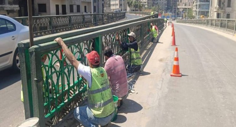 محافظ الجيزة يشدد على تطبيق معايير الجودة العالمية في صيانة كباري المحافظة