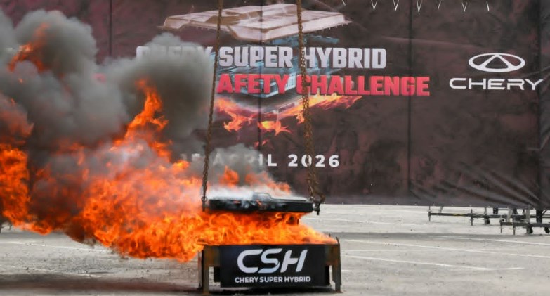 تحدي السلامة في ماليزيا يحقق نجاحًا كاملًا – بطارية CHERY CSH الهجينة تؤكد قوتها عالميًا