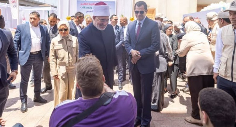 صندوق تحيا مصر وبيت الزكاة والصدقات يطلقان "دكان الفرحة" بجامعة الأزهر