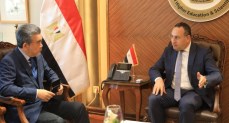 قنصوة يبحث مع رئيس جامعة هيروشيما اليابانية التعاون التعليمي والبحثي