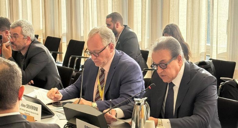  عبدالغفار يشارك في فعالية رفيعة المستوى حول صحة اللاجئين والمهاجرين