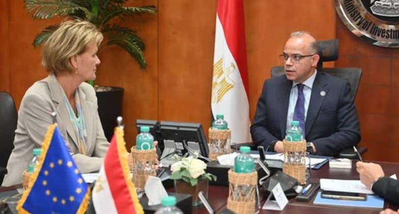وزير الاستثمار يناقش مع سفيرة الاتحاد الأوروبي آفاق تطوير الشراكة الاقتصادية التجارية