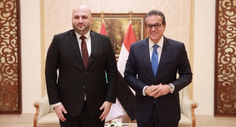 وزير الصحة يبحث مع نظيره اللبناني تعزيز التعاون الصحي على هامش مؤتمر أفريقيا هيلث إكسكون