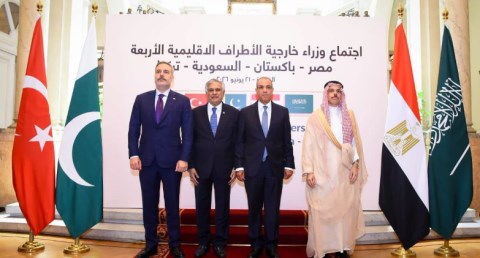 القاهرة تستضيف اجتماع وزراء خارجية الأطراف الإقليمية الأربعة