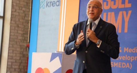 باسل رحمي الرئيس التنفيذي لجهاز تنمية المشروعات