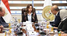 وزيرة التنمية المحلية والبيئة تتابع الموقف التنفيذي لمشروع مصرف كيتشنر مكون المخلفات الصلبة