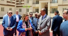الرئيس الإريتري يزور وحدات سكن لكل المصريين بمدينة حدائق العاصمة