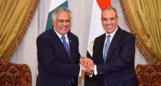 وزير الخارجية يستقبل نائب رئيس الوزراء ووزير خارجية باكستان