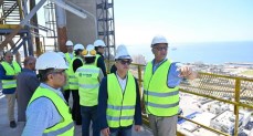 وزير الاستثمار والتجارة الخارجية يشهد افتتاح صوامع التصدير الجديدة لشركة تيتان مصر بالإسكندرية
