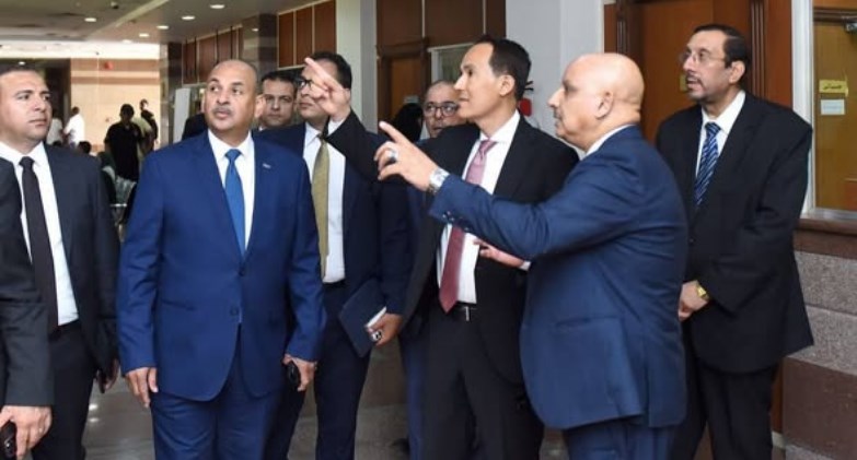 جولة تفقدية بمركز خدمات المستثمرين والمنطقة الحرة العامة بالإسكندرية