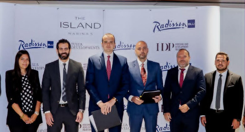 شركة التعمير والإسكان العقارية (HDP) بالشراكة مع طلوع للتطوير العقاري يوقعان شراكة استراتيجية مع مجموعة Radisson Blu لإقامة فندق خمس نجوم