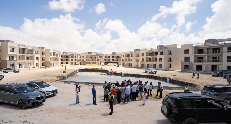 الأهلي صبور تستعرض نسبة الانجاز والتنفيذ بمشروعاتها بالساحل الشمالي خلال جولة إعلامية
