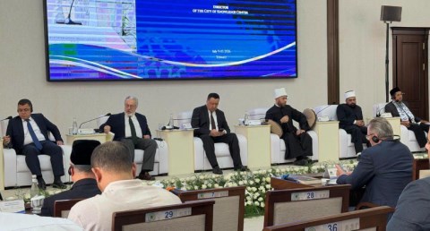 وزير الأوقاف يشارك في المؤتمر الدولي الرابع لمدرسة ترمذ بأوزبكستان 