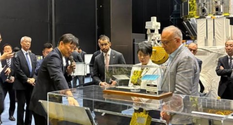  سويلم يزور وكالة الفضاء اليابانية «JAXA» لبحث توظيف تقنيات الأقمار الصناعية