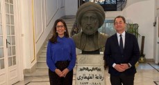 وزيرة الثقافة تلتقي السفير الفرنسي بالقاهرة لوضع آليات تنفيذية لمخرجات جولة مباحثات باريس المشتركة