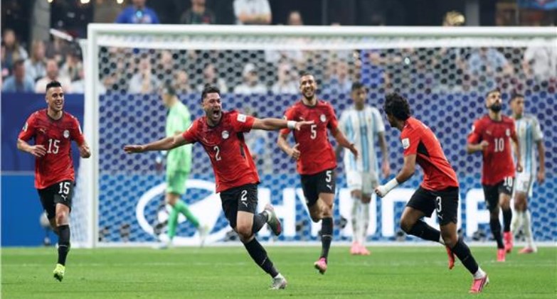  مباراة مصر والأرجنتين 