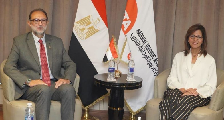 رئيس الهيئة القومية لسلامة الغذاء يلتقي المدير التنفيذي للأكاديمية الوطنية للتدريب