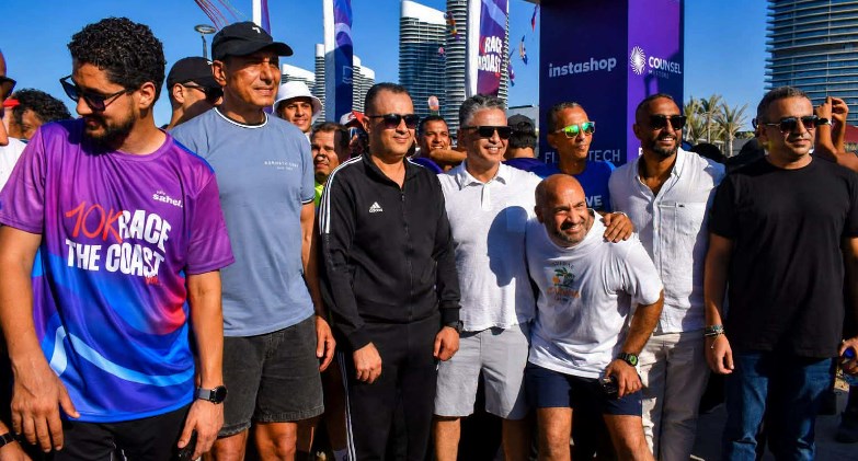 كاونسل ماسترز ترعى انطلاق سباق Race the Coast 10Kمن نورث سكوير مول