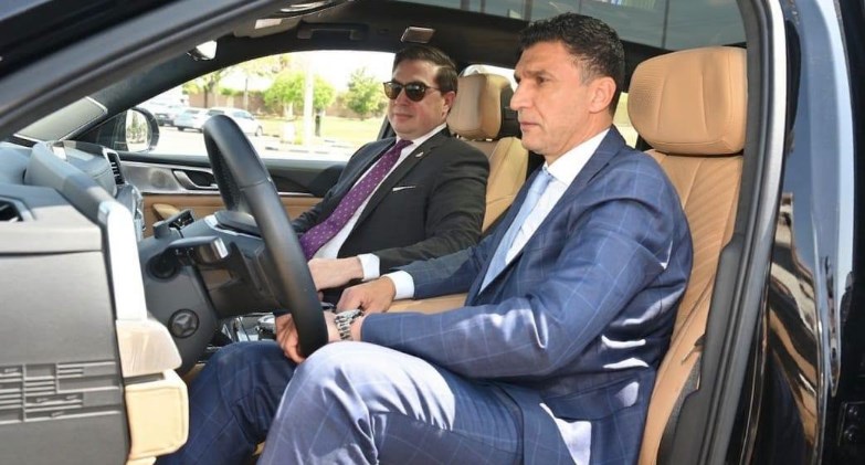 وزير الصناعة يشارك بحفل مصنع جنرال موتورز مصر للإعلان عن دخول السيارات المصنعة بأمريكا إلى السوق المصري 