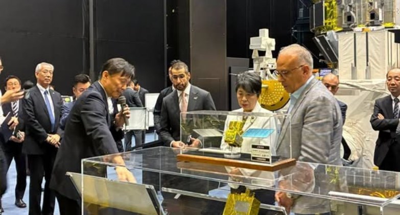  سويلم يزور وكالة الفضاء اليابانية «JAXA» لبحث توظيف تقنيات الأقمار الصناعية