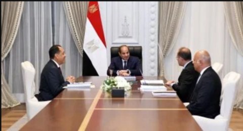 اجتماع الرئيس عبد الفتاح السيسي