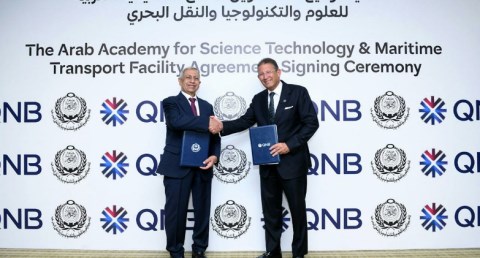 QNBمصر يرتب تمويلا للأكاديمية العربية للعلوم والتكنولوجيا والنقل البحري لإنشاء حرم مدرسة دولية بالإسكندرية