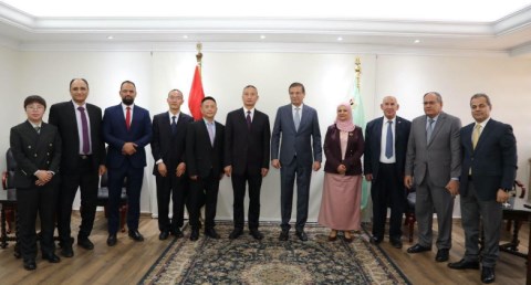 وزير الزراعة يستقبل وفداً من هيئة "إيكاما" الصينية لبحث توطين صناعة المبيدات 