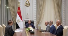 اجتماع الرئيس عبد الفتاح السيسي بمدينة العلمين الجديدة