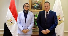  قنصوة يستقبل محافظ الوادي الجديد