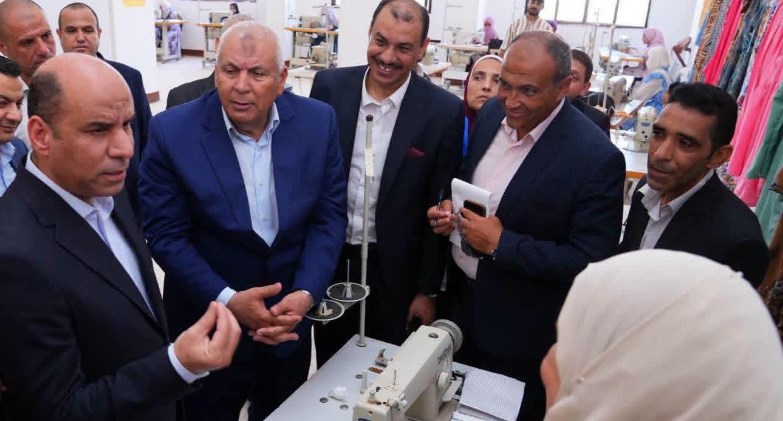 وزير العمل ومحافظ مطروح يزرعان الأمل في قلوب المتدربين ..ويتفقان على خطة عاجلة لتطوير "المركز" وصناعة الكوادر الماهرة