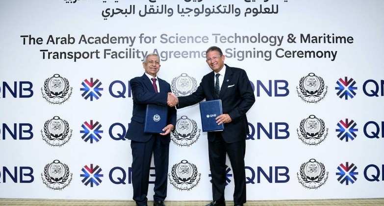 QNBمصر يرتب تمويلا للأكاديمية العربية للعلوم والتكنولوجيا والنقل البحري لإنشاء حرم مدرسة دولية بالإسكندرية
