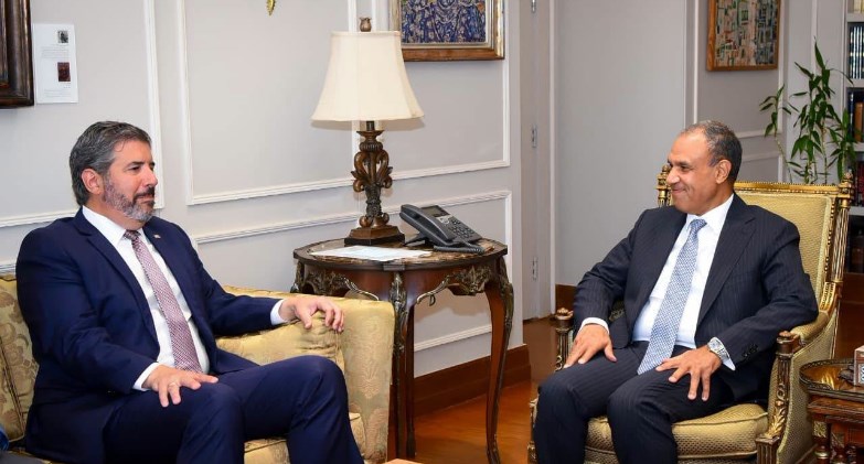  وزير الخارجية يبحث نائب وزير الخارجية الأمريكي العلاقات الاستراتيجية بين مصر والولايات المتحدة
