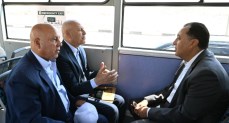 رئيس الوزراء يتفقد المرحلة الثانية من الأتوبيس الترددي (BRT)