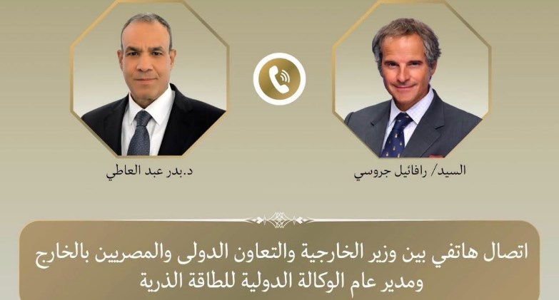 وزير الخارجية يبحث مع مدير عام الوكالة الدولية للطاقة الذرية التعاون القائم بين مصر والوكالة